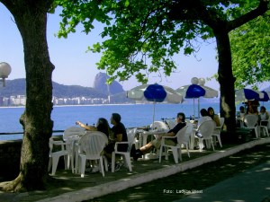 Praia de Copacabana vista do Forte de Copacabana