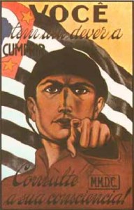 Cartaz da revolução de 1932
