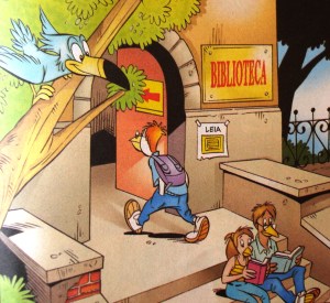 Ilustração Walt Disney.