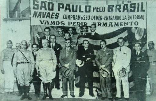 Campanha em Santos durante a Revolução de 1932