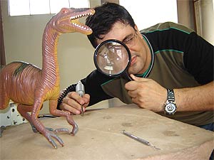 araraquara-ornitopodo-pesquisador-marcelo-adorna-fernandes Paleontólogo Marcelo Adorna Fernandes