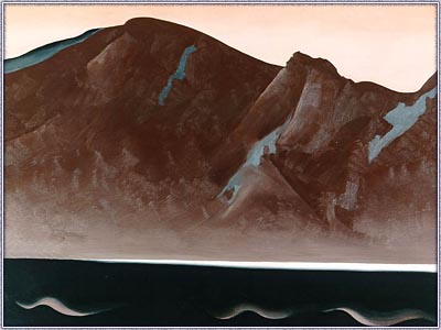 bear lake, new mexico, georgia O keeffe (1887-1986) 1930, acervo casa branca