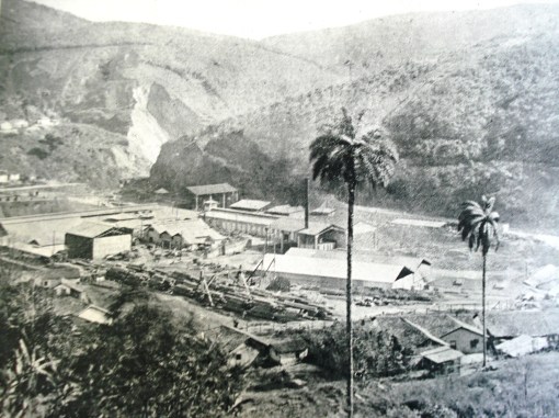 Minas, terceira seção da vista geral do morro velho Minas, terceira seção da vista geral do morro velho