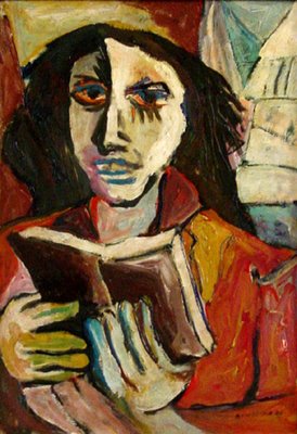 Antonio Bandeira, Leitura, 1948, osm