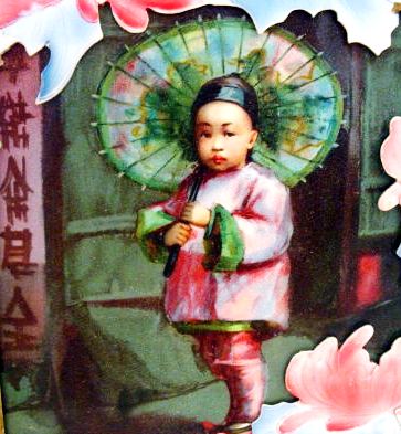 chinesinho, cartão postal, 1930s