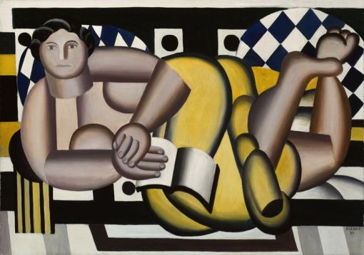 Fernand Léger, (1881-1955) Mulher recostada, Art Institute of Chicago