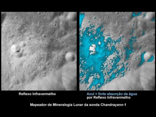 mapeador de Mineralogia Lunar da sonda Chandrayann-1