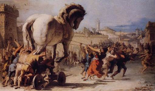 Tiepolo, Trojan war