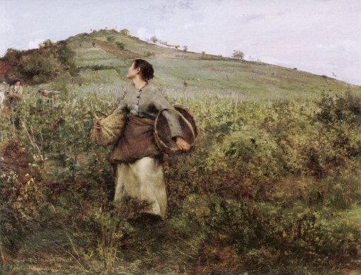 Bastien-Lepage, A colheita, 1880