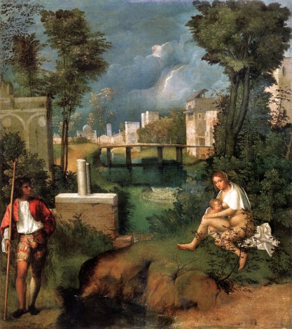 giorgione, a tempestade