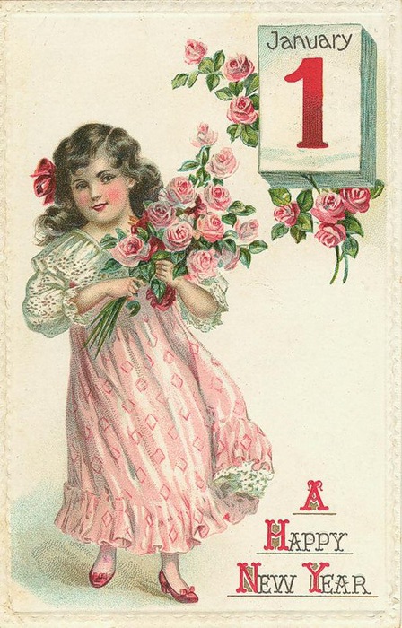 1 de janeiro, 9 com rosas