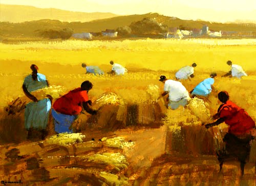 Armando Romanelli,Trigal, 1989, OST40 x 50