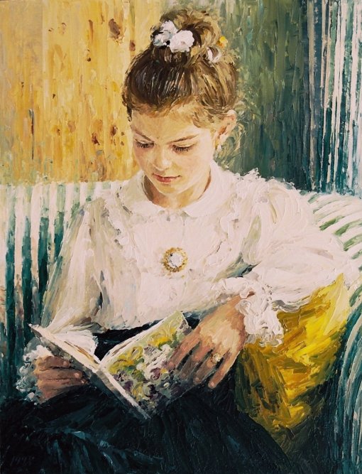 jaskiewicz (Polonia) menina lendo