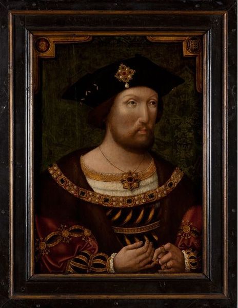 King Henry VIII, unknown Anglo-Netherlandish artist, c.1520,National Portrait Gallery, London.