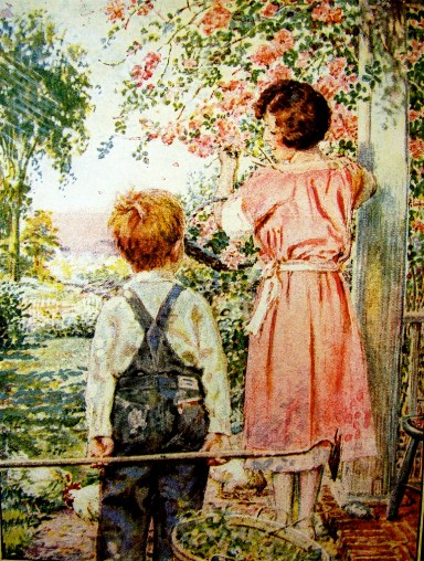 mãe e filho, 1922, John Rae