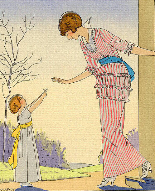 primeira flor do jardim, ilustração marty