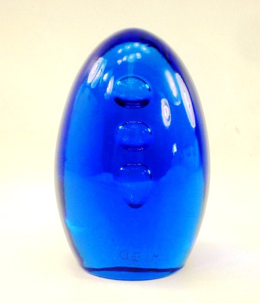 murano art glass COBALT