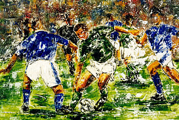 Bia Betancourt [Beatriz Falanghe Betancourt] (Brasil, 1963) Olé, ast, 60 x 80cm