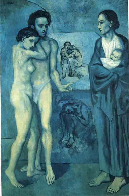 Pablo Picasso, A vida, 1903, Cleveland Museum