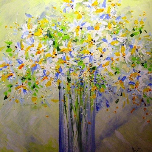 João Carlos Bento - acrílica sobre tela - 100cm x 100cm