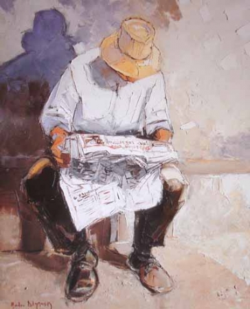 Andre Deymonaz, La lecture (França)