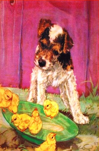 cachorrinho e pintinhos, Diana Thorne