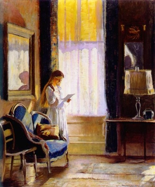 Daniel Garber (EUA, 1880–1958) Luz da manhã
