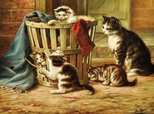 cat-and-playful-kittens