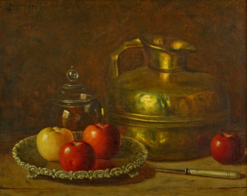 CLODOMIRO AMAZONAS - (1893 - 1953)- Natureza morta - ost - 40 x 50 - cse - 1938