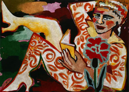 Bach, Elvira (1951) Lesende 02