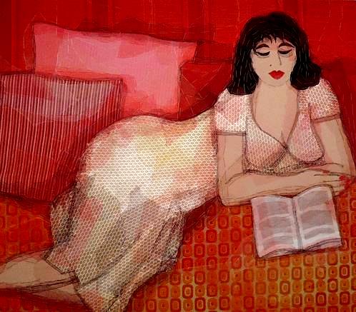 Nicole Ladrak, reading