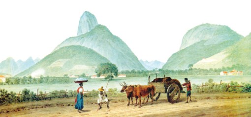 Augustus Earle, vista de botafogo, 1832
