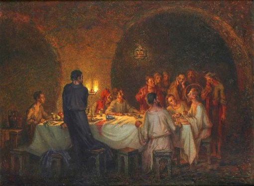 Carlos Oswald,A Santa Ceia OST,60 x 73 1944 ACID