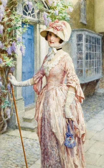 margetson-william-henry-1861-a lady of quality