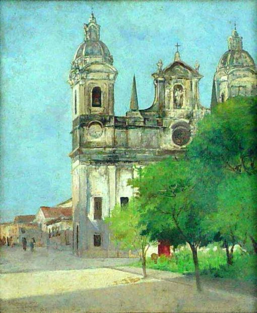 Antôno_Parreiras_-_A_Catedral_de_Belém,_1905