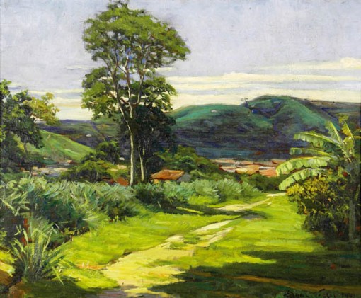 Edgar Walter, Paisagem, ose, 32x42