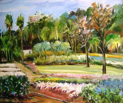 Giancarlo Zorlini, Parque Manequinho Lopes, Ibirapuera, 1998, ost, 50 x 60