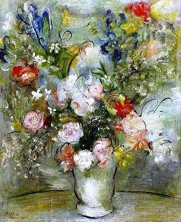 Noêmia Mourão – Flores, ost, 1935 - 65x55 cm