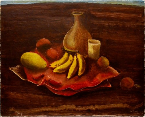 ORLANDO TERUZ - Natureza morta, O.S.T, assinado no canto inferior direito, localizado e datado no Rio em 1972 80x99 cm.