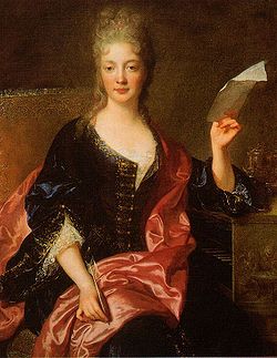 Élisabeth Jacquet de La Guerre painted by François de Troy
