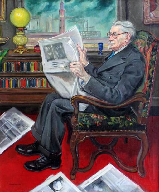 Macena Barton Retrato do pai d'artista