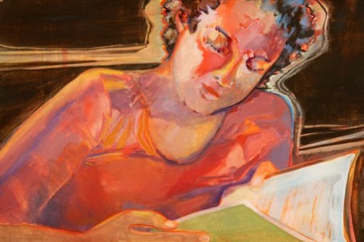 girl-reading marilyn sears bourbon