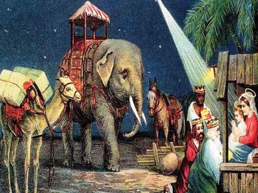 noel-09_jpgLes rois mages. Fin 19e. s. Santa claus. Carte postale ...