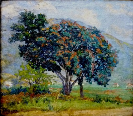 TúlioMugnaini (Brasil, 1895-1975), Paisagem,ostcm, 27x 30cmColeção Particular