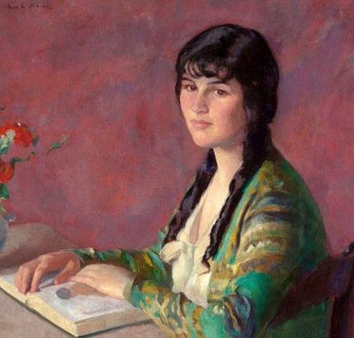 young-woman-readingIvan Olinsky (1878 – 1962)