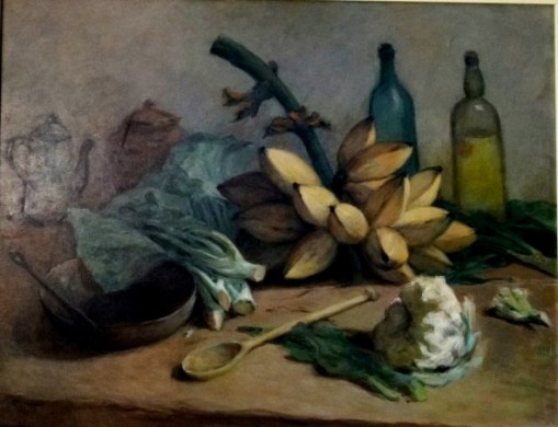 G. CARNELOSSO. Natureza morta - o.s.t. - med. 90 x 106 cm - assinado no cie.