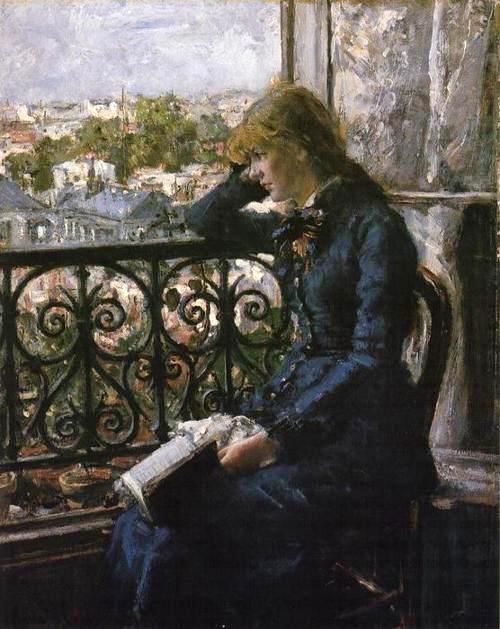 At the Window. 1881 Hans Olaf Heyerdahl. Swedish, (1857-1913)