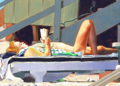 Clemons, David Blaine  - Reading at the Beach