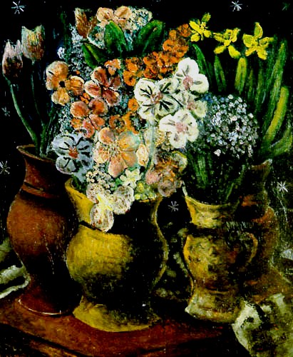 Di Cavalcanti (1897-1976) Vaso com flores, ost, 1936, 0,62x0,60, Palácio Bandeirantes, São Paulo