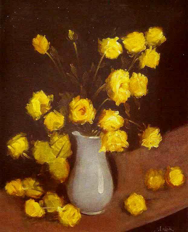 Eugenio Latour Ano (Brasil, 1874-1942) Flores